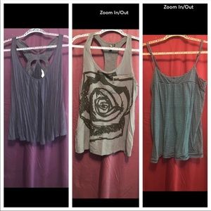 Lot of THREE large size tank tops